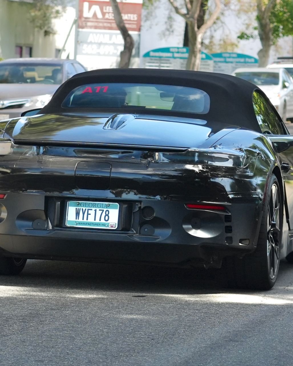 Porsche 718 Boxster EV-spy-shots-USA-2