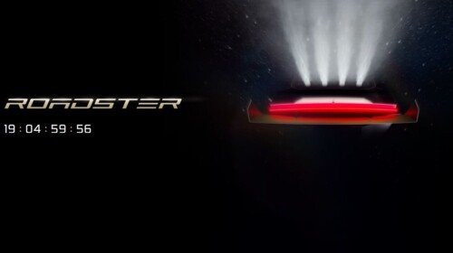 Tesla Roadster teaser