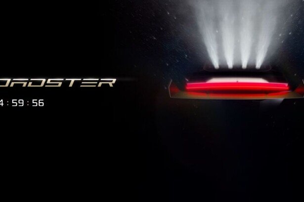 Tesla Roadster teaser
