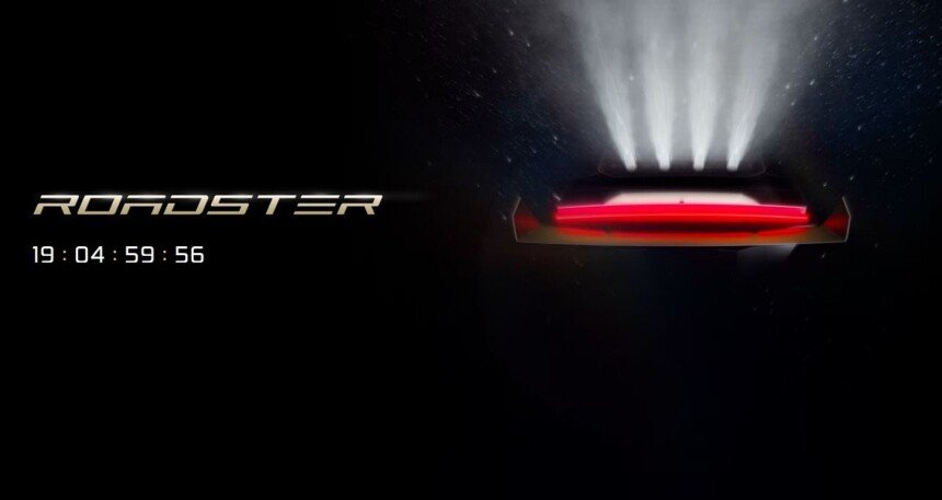 Tesla Roadster teaser