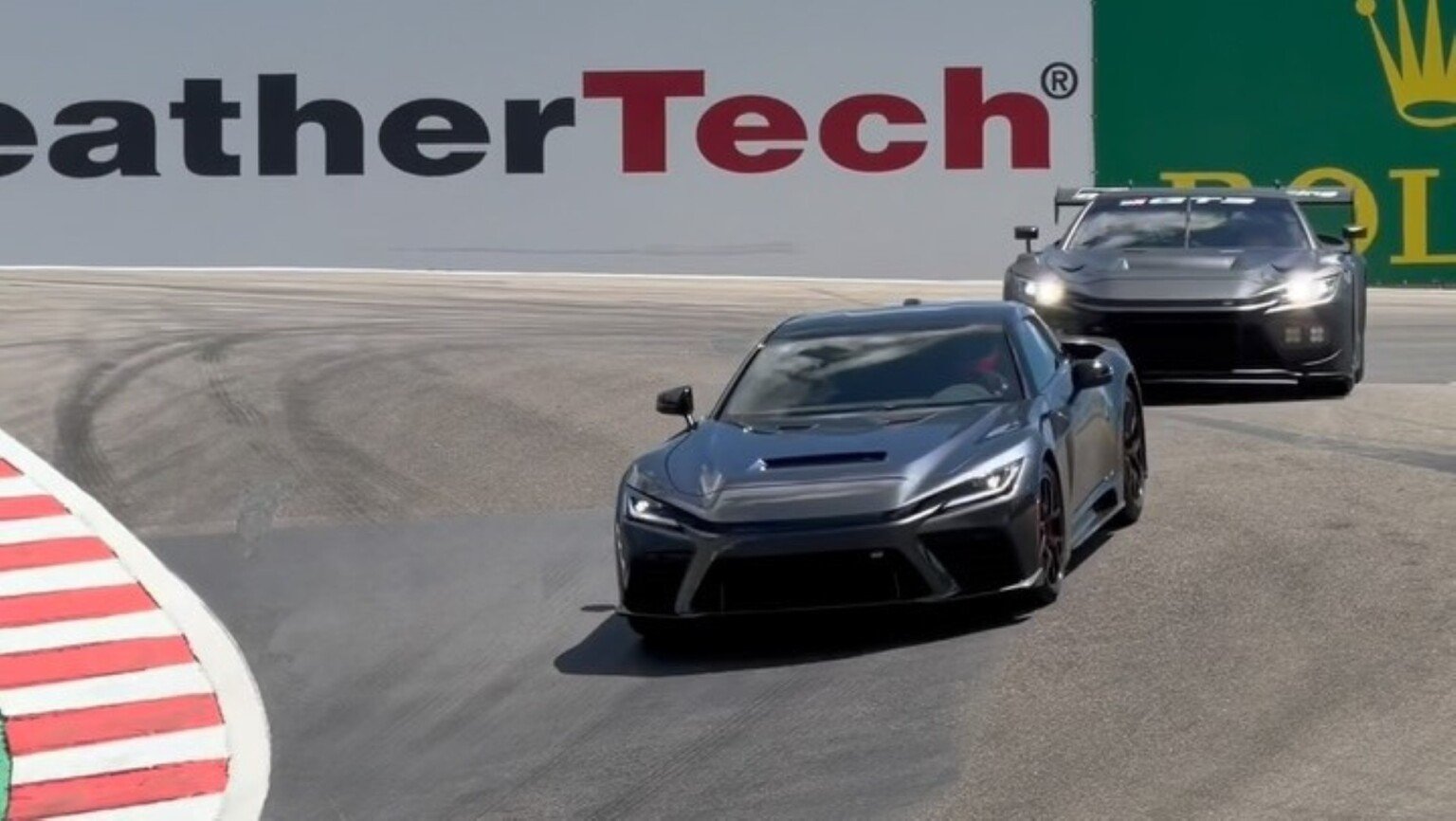 Toyota GR GT-GR GT3 spotted together at Laguna Seca