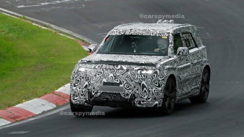 electric land rover defender spy shots (3)