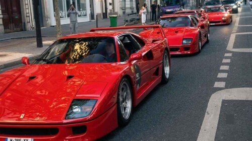 ferrari f40-convoy-paris (2)