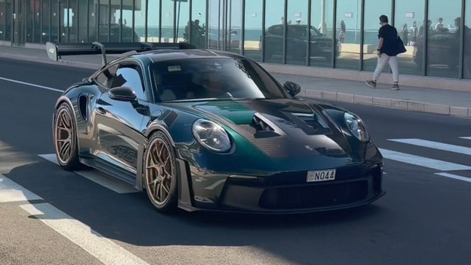 lando norris-porsche 911 gt3 rs-monaco
