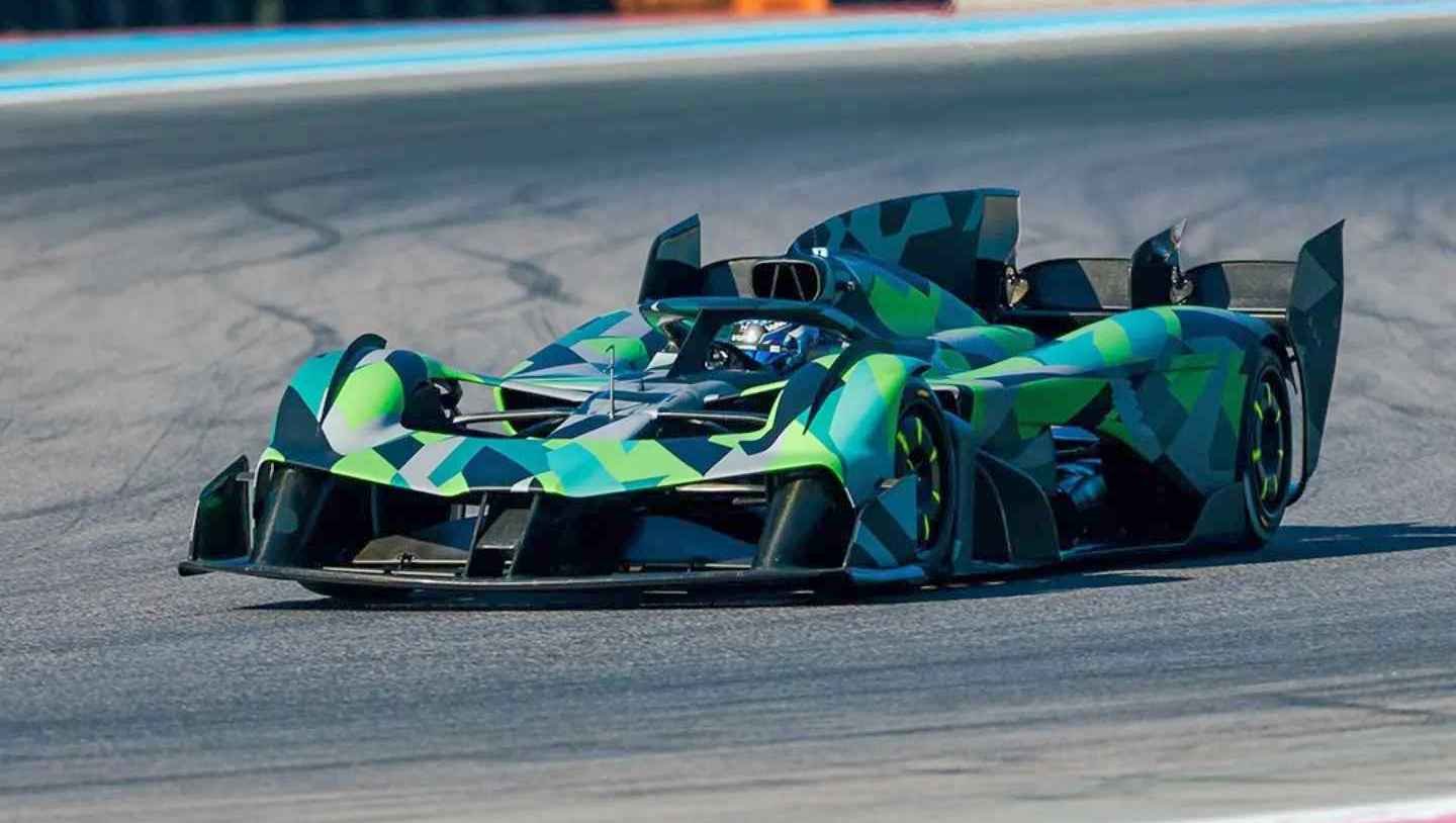 Aston Martin’s wild single-seater track car spotted showing off its ...