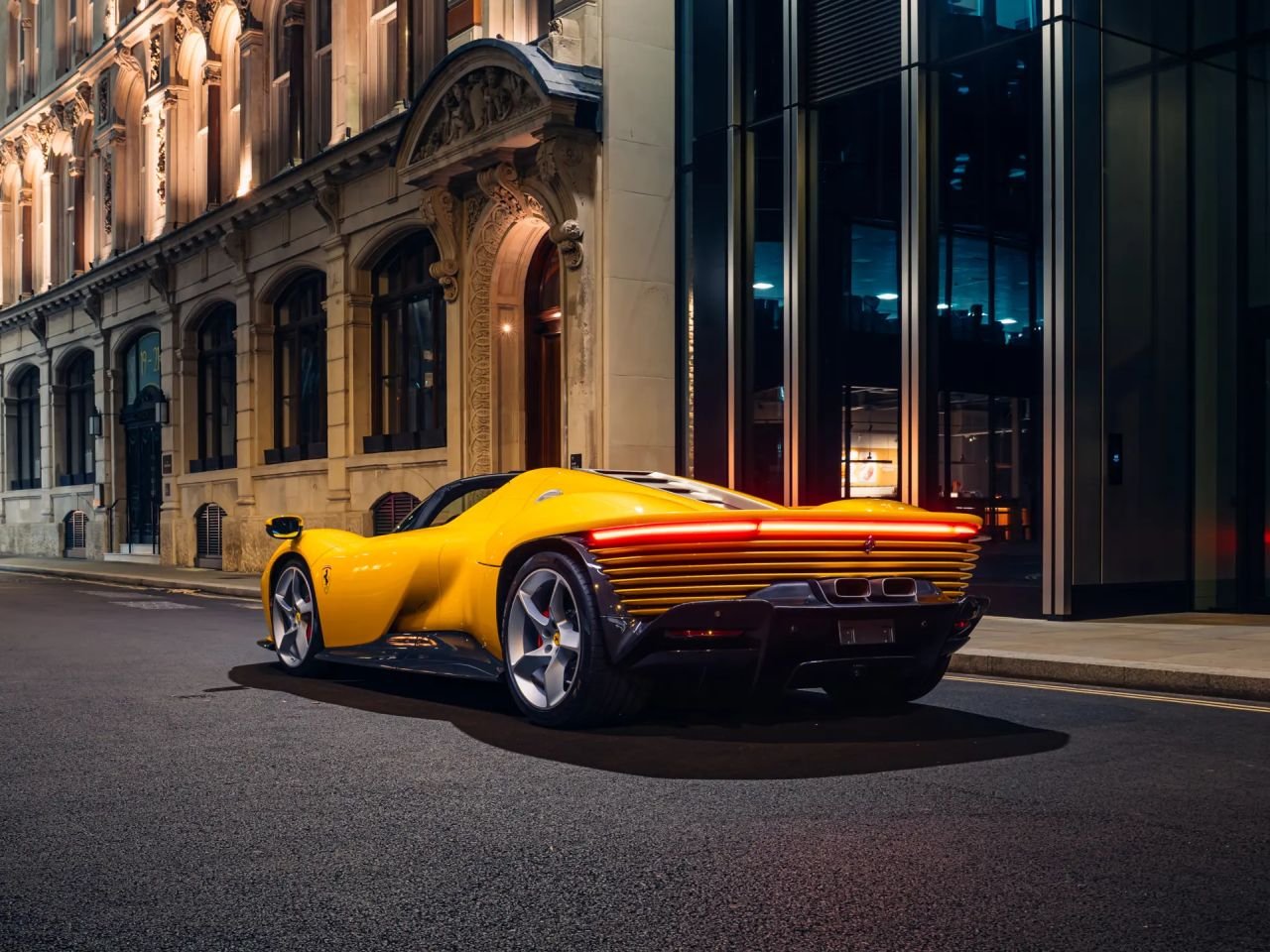 Ferrari Daytona SP3 press car London Auction-2
