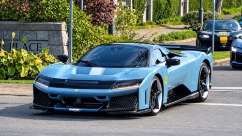 Ferrari F80 Vancouver Canada Tailor Made Blu Bonaccia