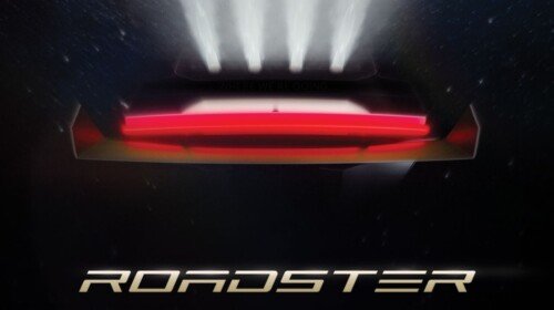 Tesla Roadster-teaser