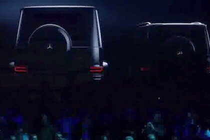 baby mercedes g-class teaser