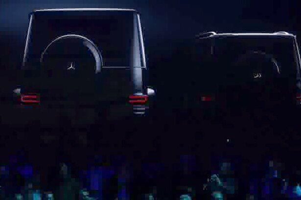 baby mercedes g-class teaser
