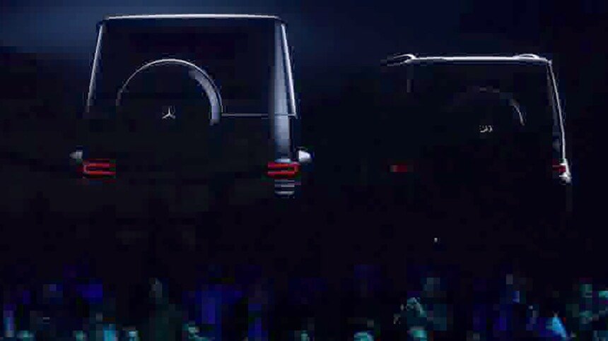 baby mercedes g-class teaser