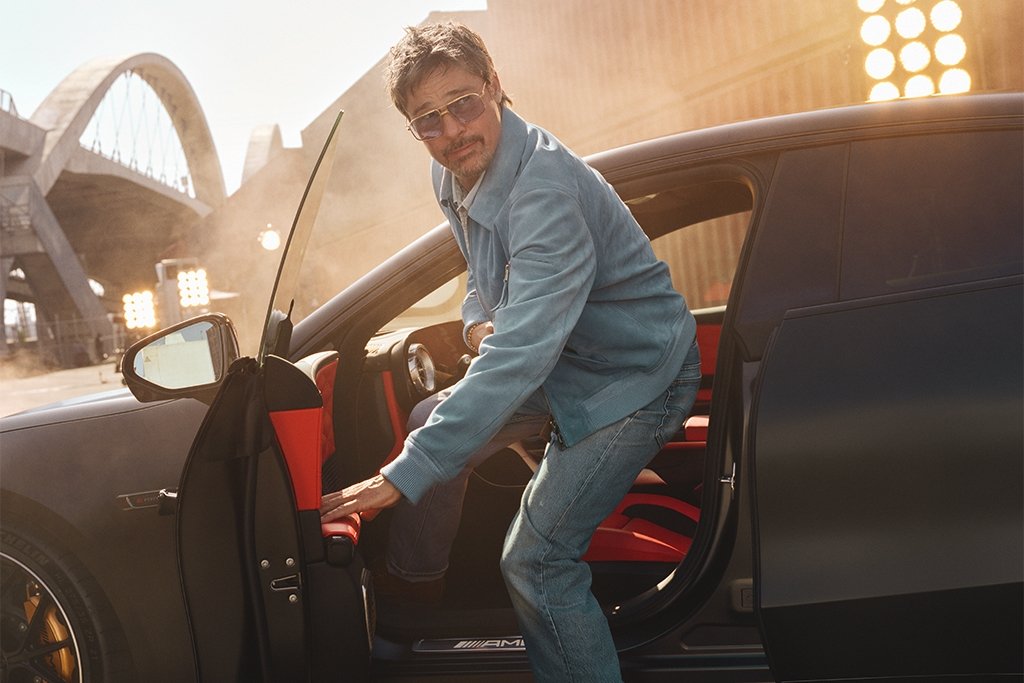 brad pitt-mercedes-amg GT 4-Door Coupe (3)