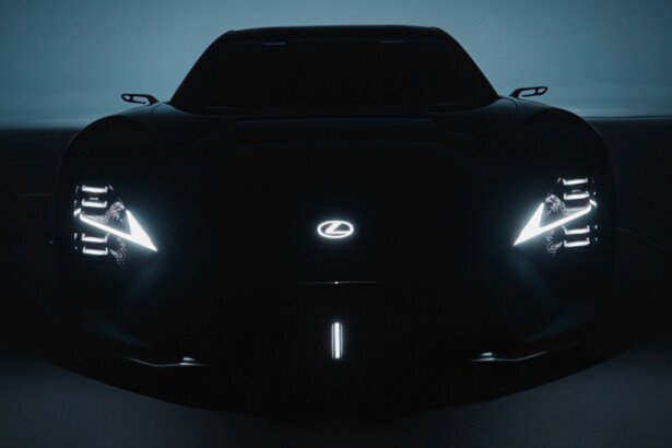 electric lexus lfa concept teaser (1)