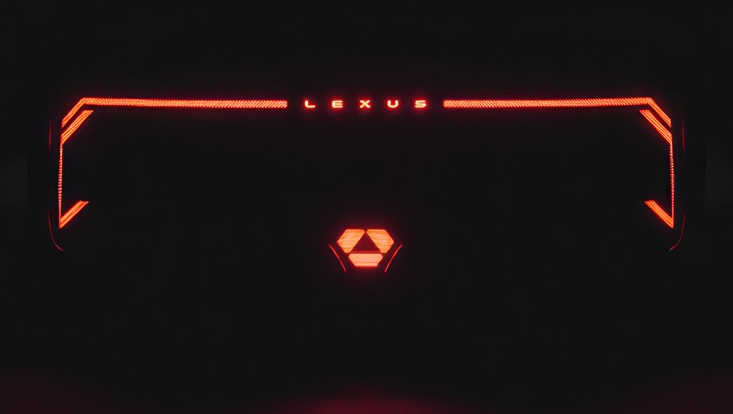 electric lexus lfa concept teaser (1)