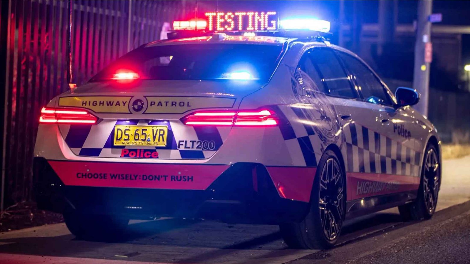 new bmw 5 series-australia police car (1)