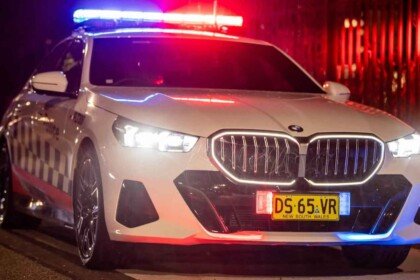 new bmw 5 series-australia police car (1)