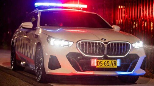 new bmw 5 series-australia police car (1)