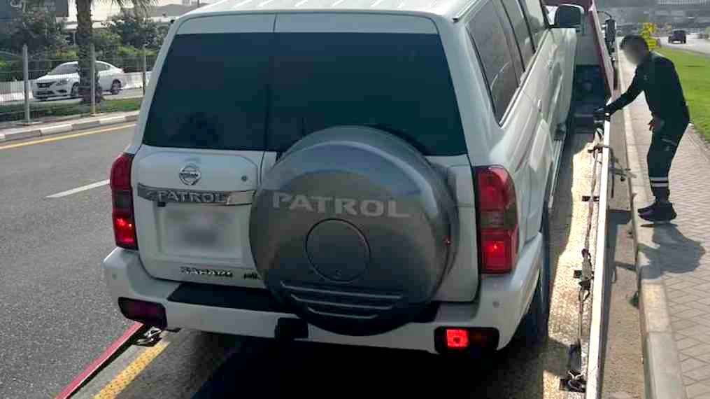 nissan patrol dubai flatbed