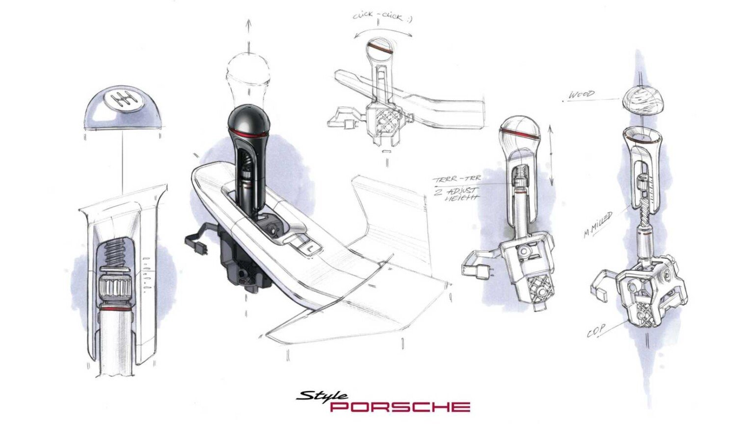 porsche-mission-s-transmission-shift-lever-design-sketch