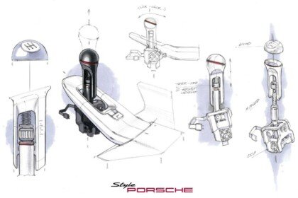 porsche-mission-s-transmission-shift-lever-design-sketch