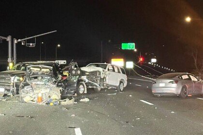tesla crash in california